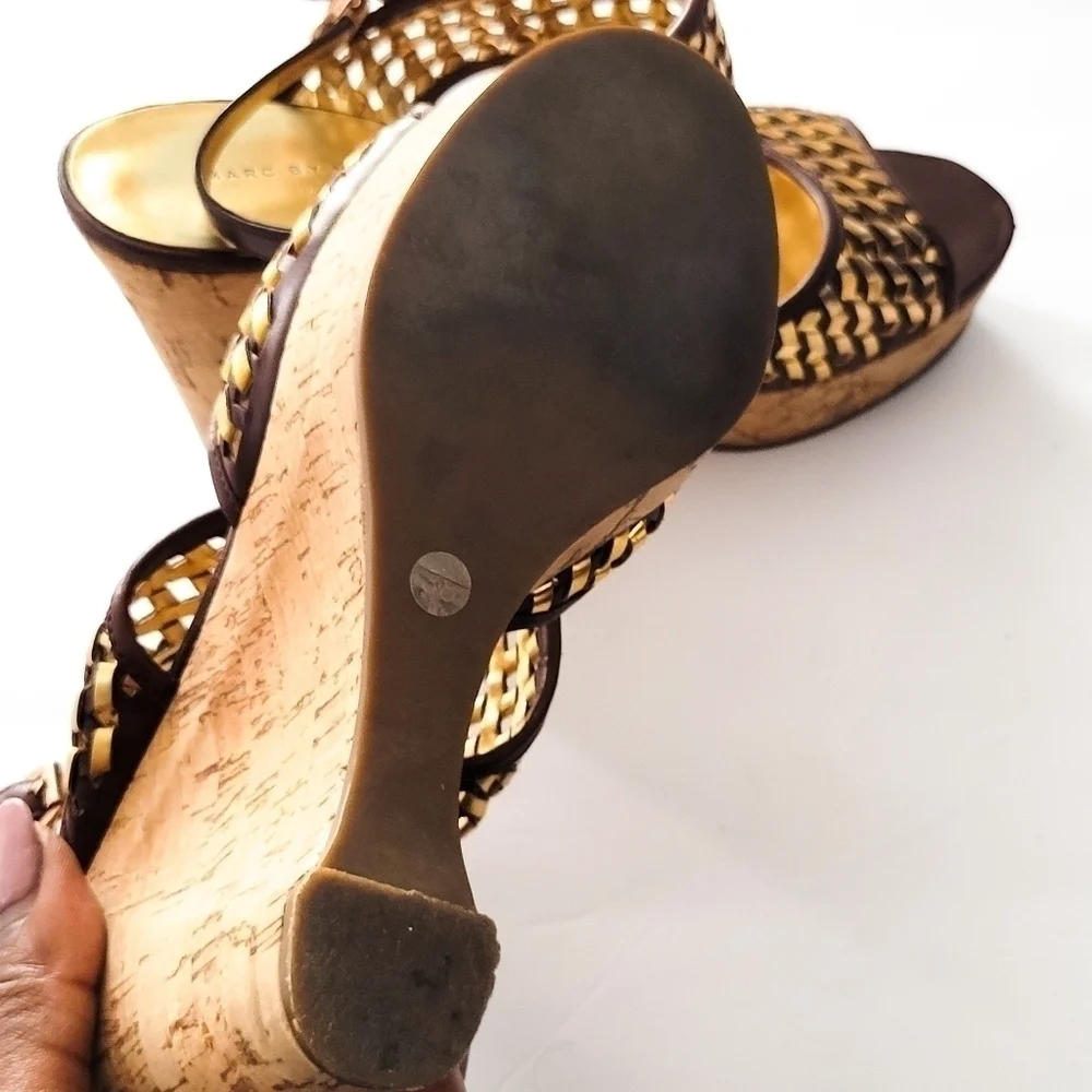 Marc by marc jacobs wedges Size 38 or 7.5